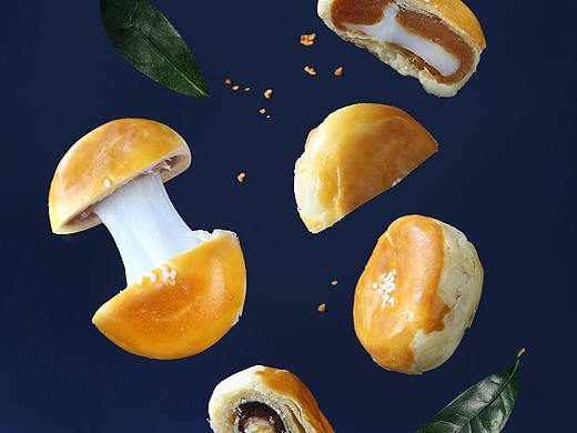 中秋麻薯月饼