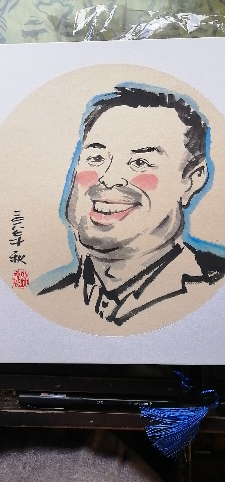 一组水墨漫像|动漫|单幅漫画|郑路漫画工作室 - 原创作品 - 站酷