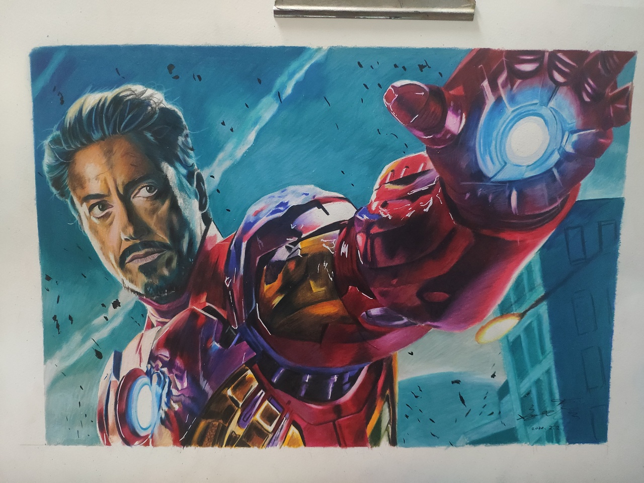 临摹钢铁侠