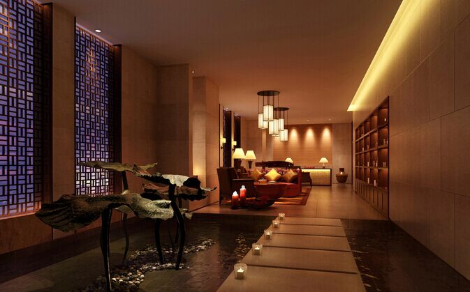 最具人气汉中足浴会所装修设计《大隐足浴会所设计》