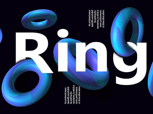 临摹 - 3D炫酷立体海报