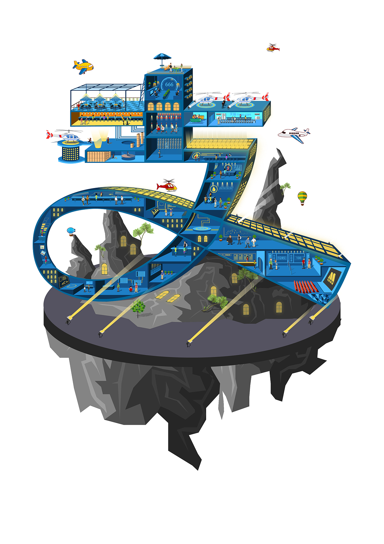 支付宝功能可视化