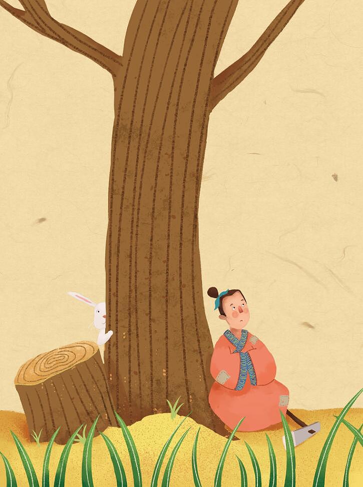 中国古代寓言故事插图_林子插画-站酷zcool