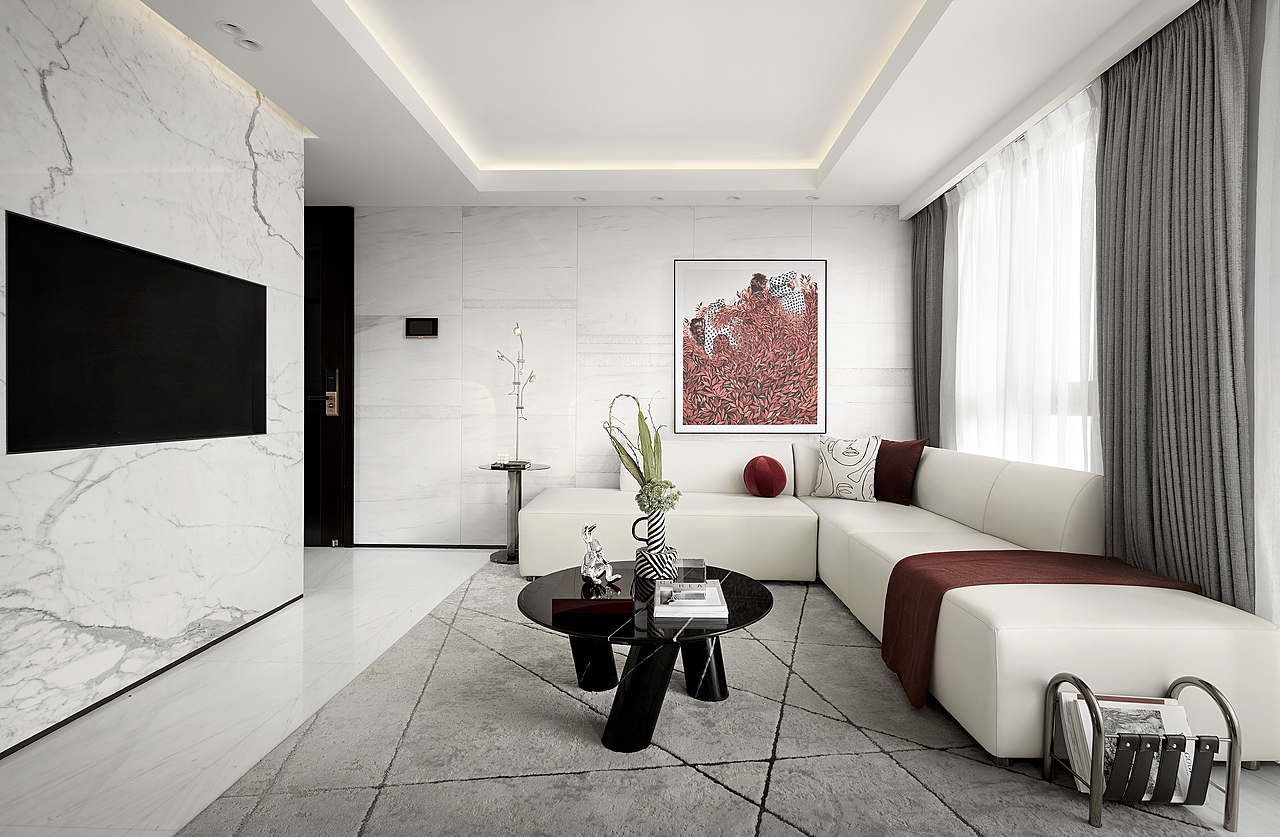 SD丨隆腾盛世13#102-2户型样板房设计（图ZMjc1ODMzNDQw） - 家装设计 - 站酷设计师SD张原创素材 - 站酷ZCOOL