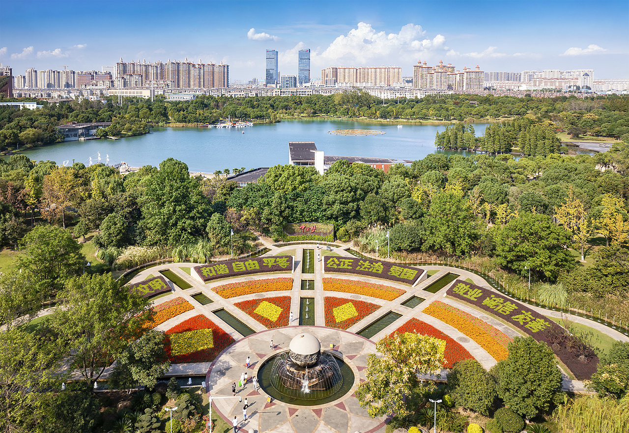 张家港市梁丰生态园|摄影|风光摄影|大洋926 - 原创作品 - 站酷