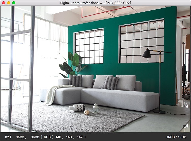 闪光灯和自然光的对比