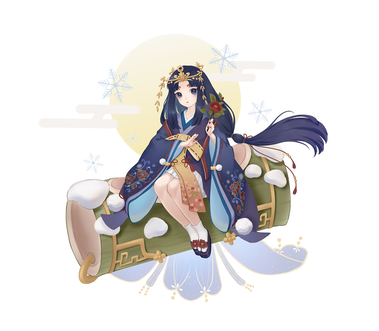 辉夜姬 【山茶沁雪】