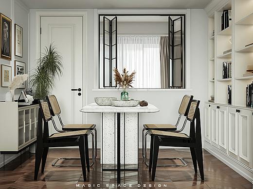 麻吉空间设计 | 112㎡的原生自然的温柔沉静 (下篇)