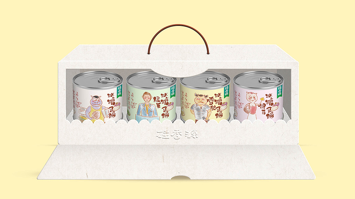 桂香源水果罐头品牌与包装设计 X 张晓宁(图ZMTI5Mjg0NDg0) - 包装 - 站酷设计师张晓宁原创素材 - 站酷ZCOOL