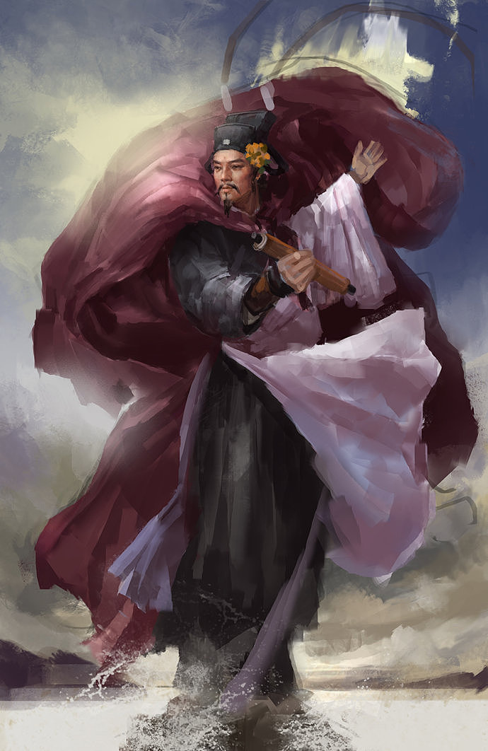 张墨一《水浒传》天魁星-及时雨-宋江
