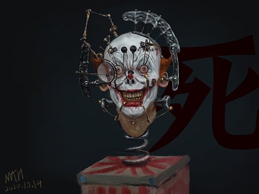 赛博朋克2077杰克原画