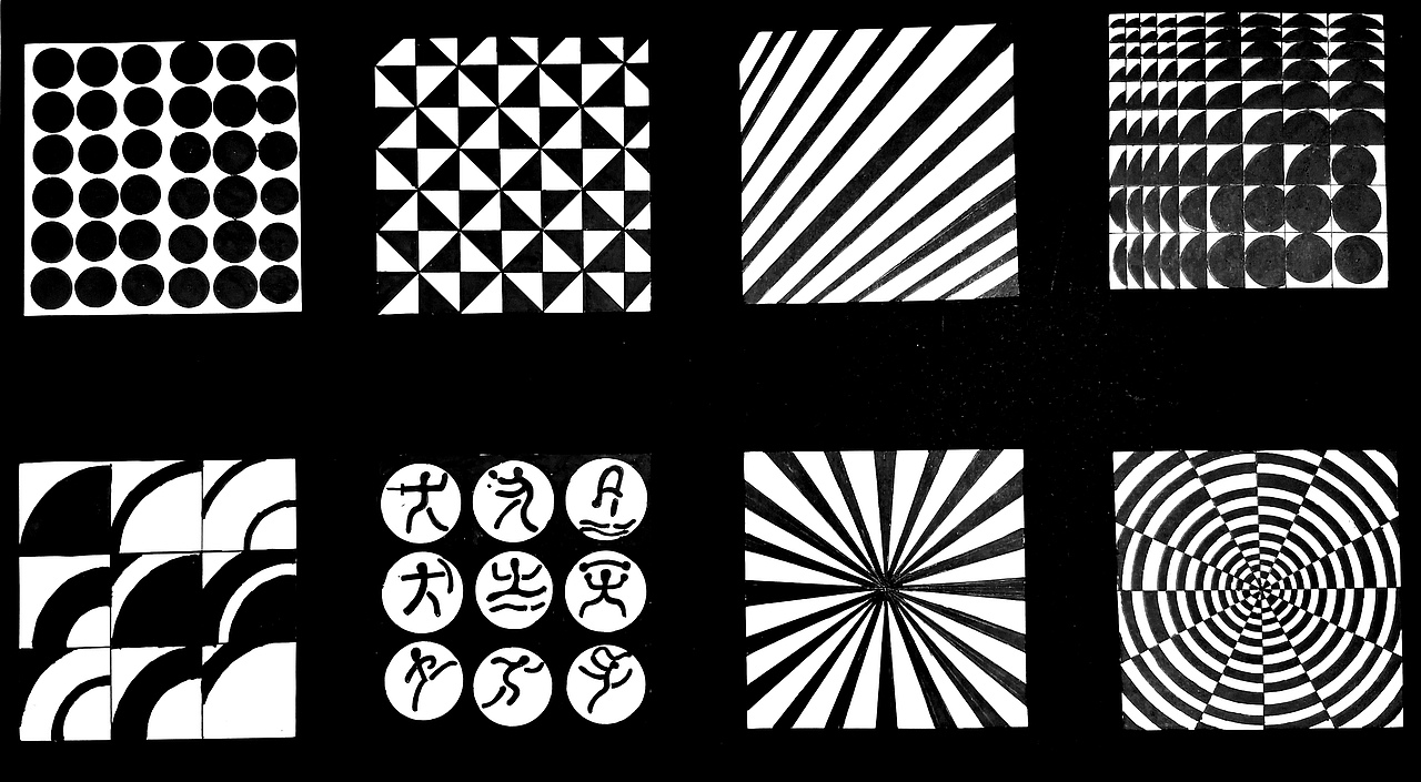 设计学类19-6班 骨骼练习 构成作业