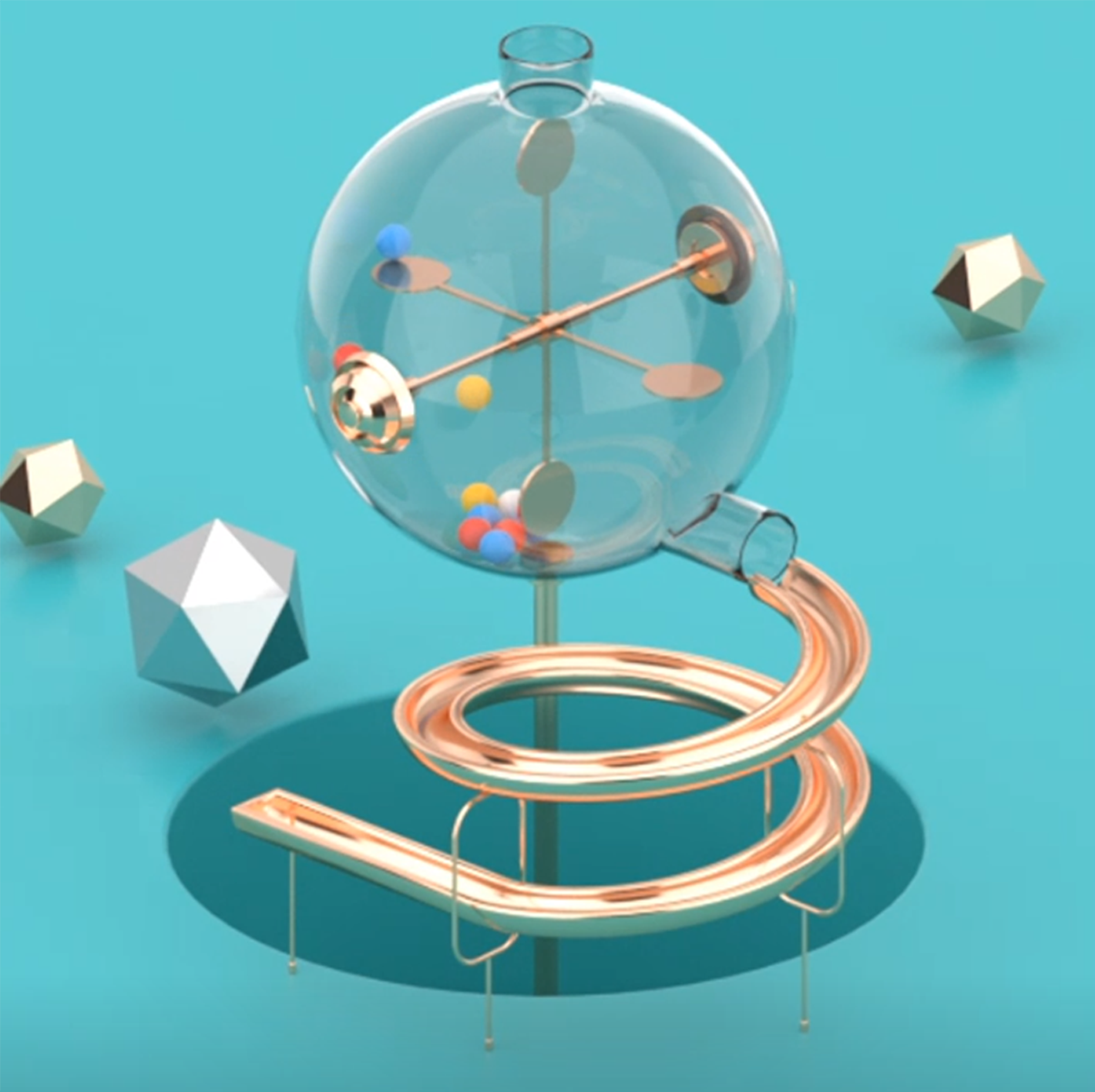 临摹李翔老师c4d小动画合集