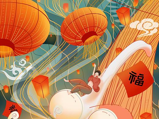 18年节日节气插画作品汇总