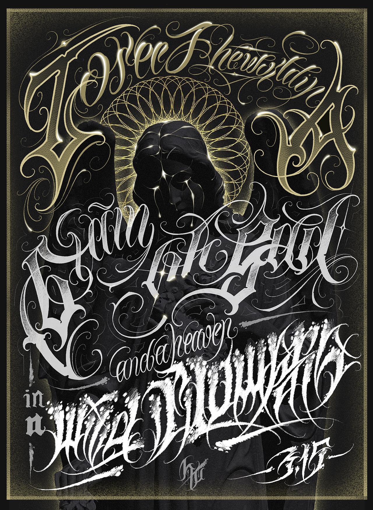 lettering花体字76