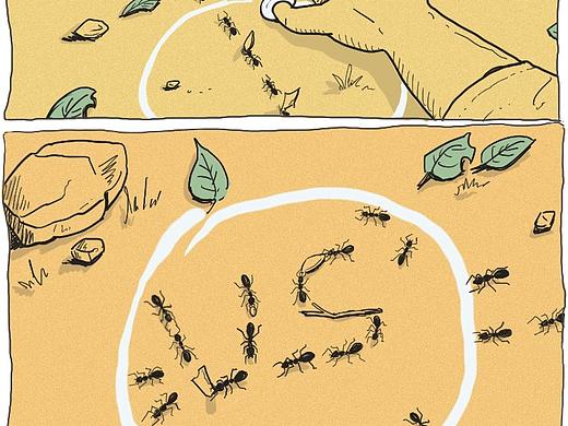 被干擾的生活（個人主頁-ZNDY4OTI2Njg=） - 短篇/格漫 - 站酷設(shè)計師WTR_原創(chuàng)素材 - 站酷ZCOOL