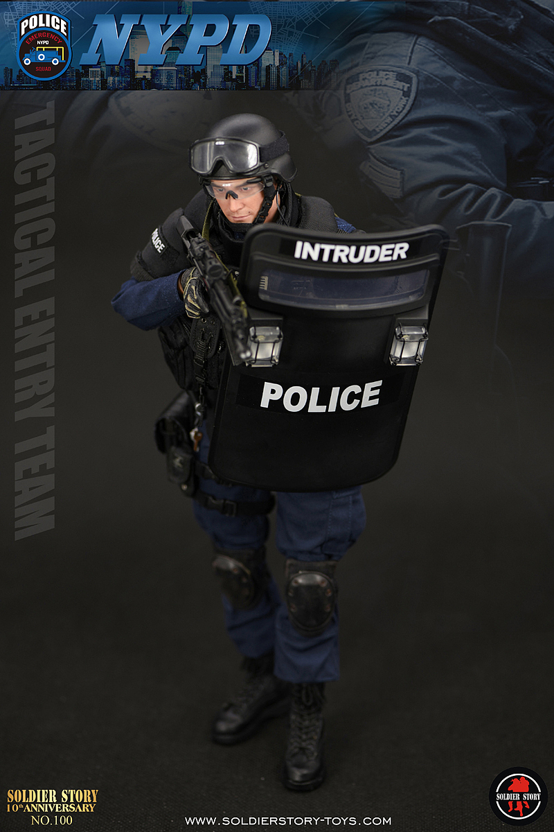 Soldier Story十周年纪念版，纽约特警（NYPD）（图ZMTEwOTk5MzY0） - 手办/模玩 - 站酷设计师SoldierStory原创素材 - 站酷ZCOOL