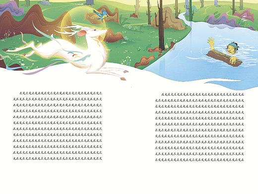 《中国民间故事》开页（个人主页-ZNjMxNDQ1MjA=） - 绘本 - 站酷设计师辞客原创素材 - 站酷ZCOOL