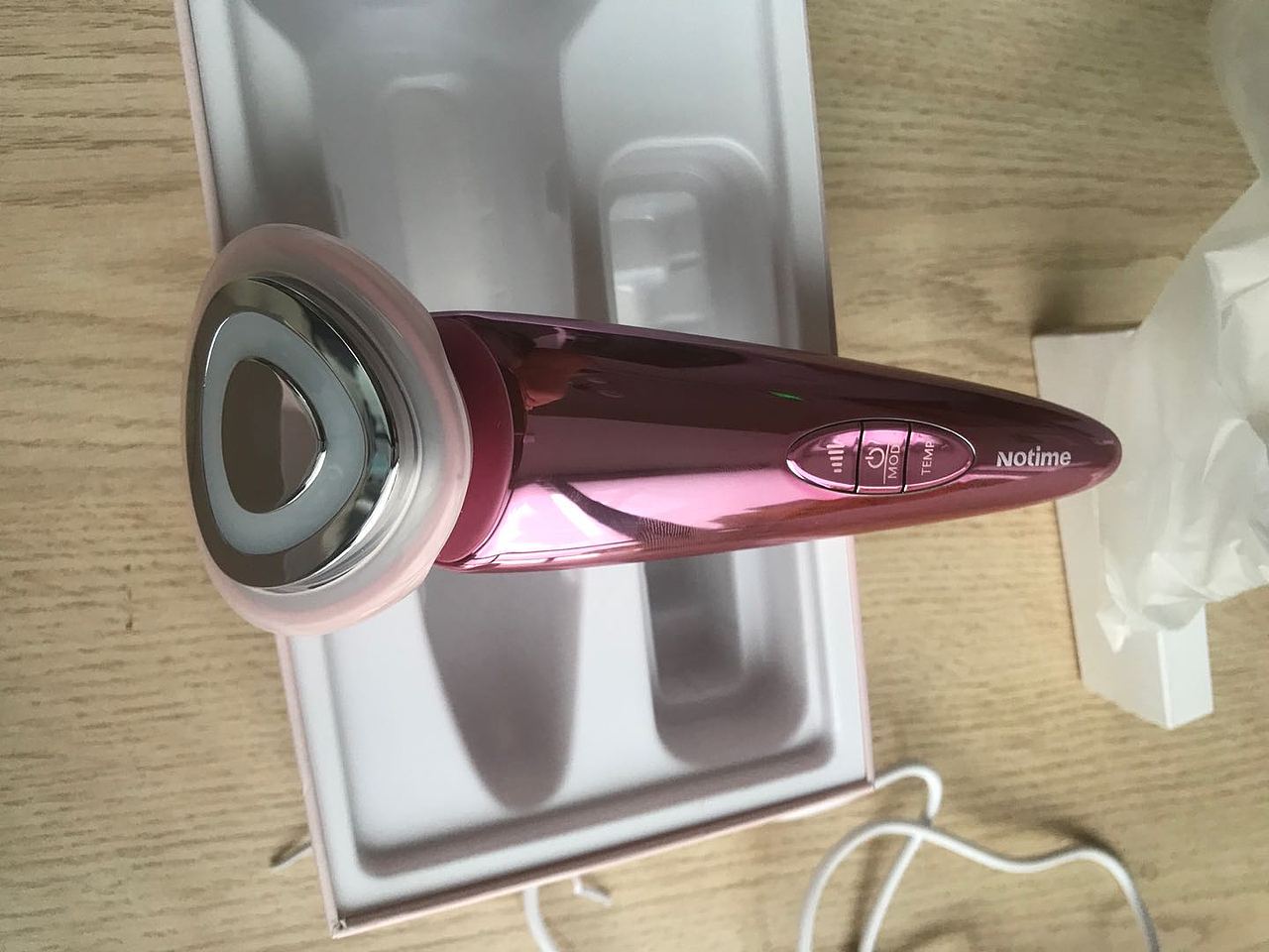 notime童颜机开箱Notime去皱纹美容仪多功能仪拆箱图片（图ZMjE2NzE3ODYw） - 产品摄影 - 站酷设计师玄冥二老原创素材 - 站酷ZCOOL