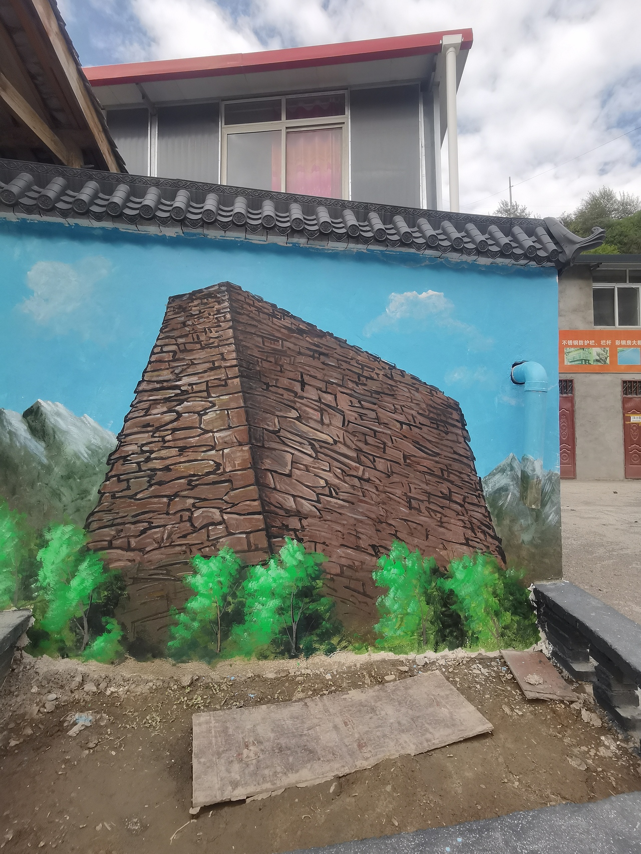 乡村振兴,新农村文化墙,新农村墙绘,新农村壁画