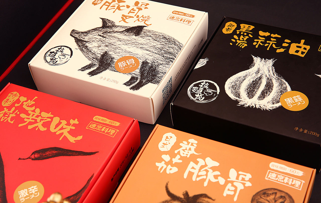 拉面说 日式拉面包装设计(图ZNjg5MTY5NDA=) - 包装 - 站酷设计师暖光设计原创素材 - 站酷ZCOOL