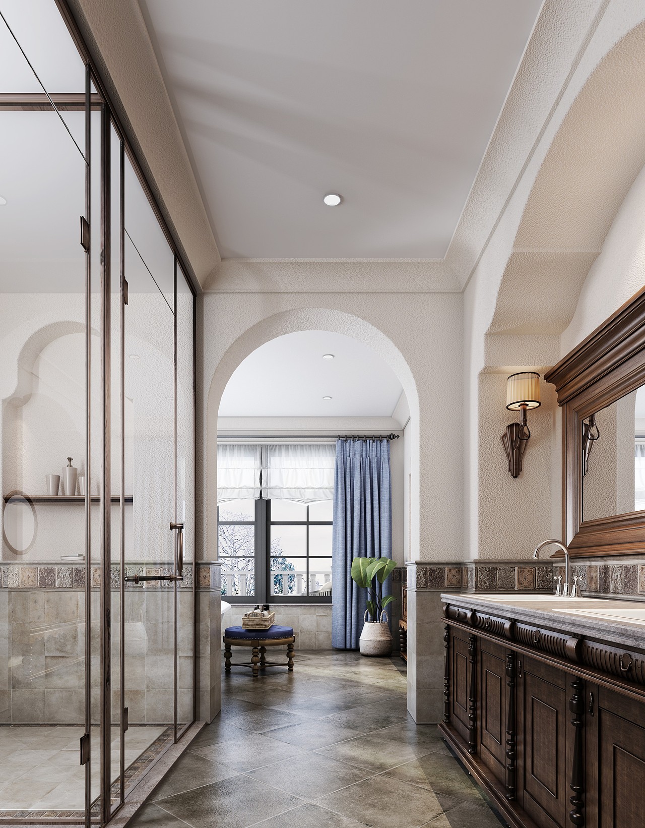 左域之上 | 碧桂园美式别墅（图ZMTczMzYyMjI0） - 家装设计 - 站酷设计师左域之上原创设计原创素材 - 站酷ZCOOL