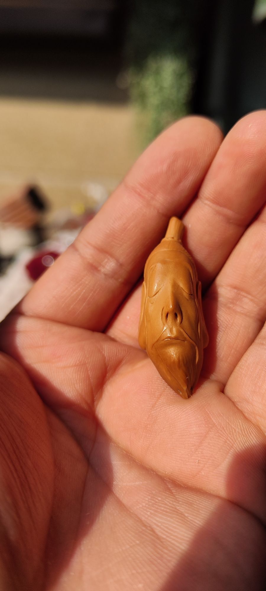 覃投艺核工作室希早核雕作品效果