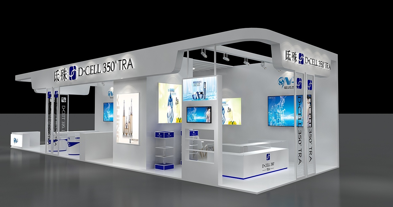 医疗美容展（图ZMjA3NDExNDU2） - 展陈设计 - 站酷设计师云迪vind原创素材 - 站酷ZCOOL