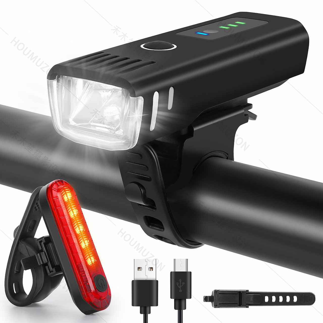 自行车尾灯 亚马逊主图 产品拍摄