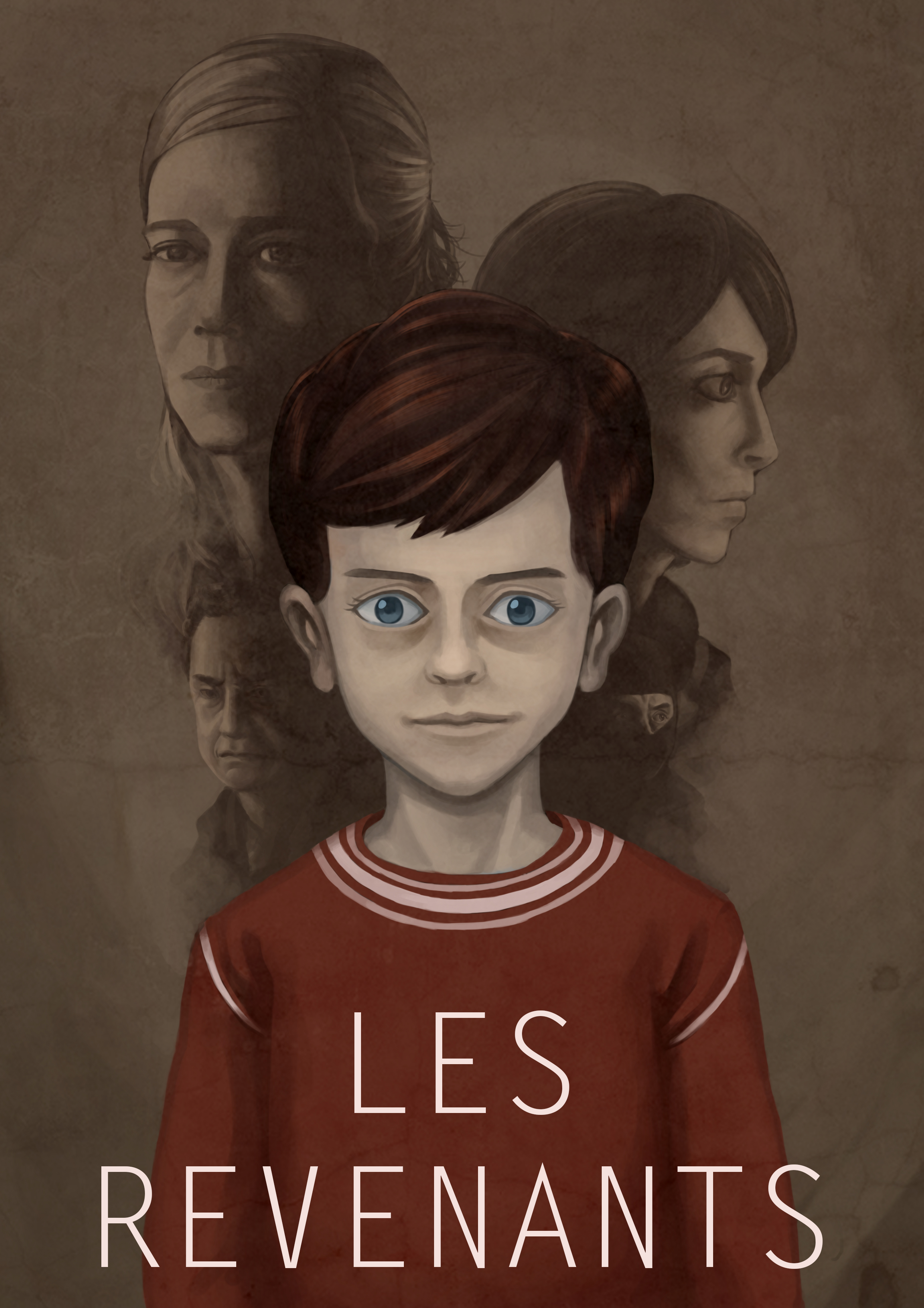 上个月翻出一部好久前的法国文艺惊悚电视剧《魂归故里