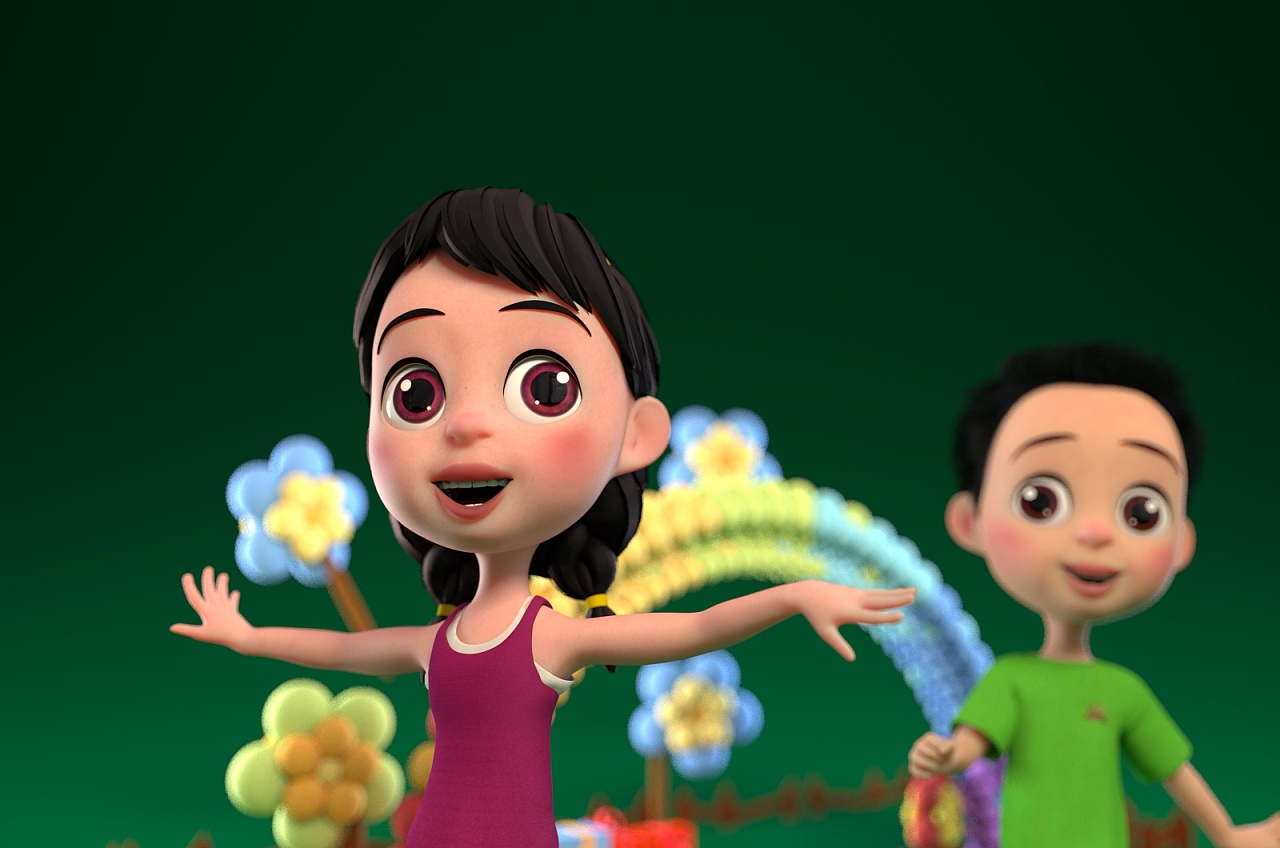 卡通角色片头动画三维建模视频动画制作卡通形象设计