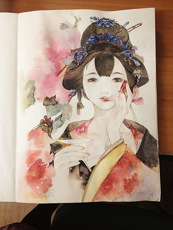 手绘水彩（图ZMTgxOTI0ODg=） - 创作习作 - 站酷设计师隔岸荒荷原创素材 - 站酷ZCOOL