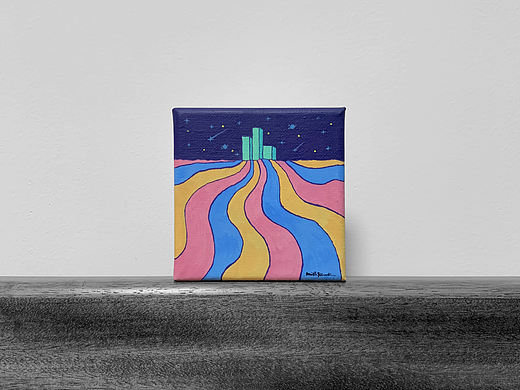 《内心世界涌现美好》（个人主页-ZNTE4NDcwNDg=） - 绘画 - 站酷设计师MartinPulendi原创素材 - 站酷ZCOOL