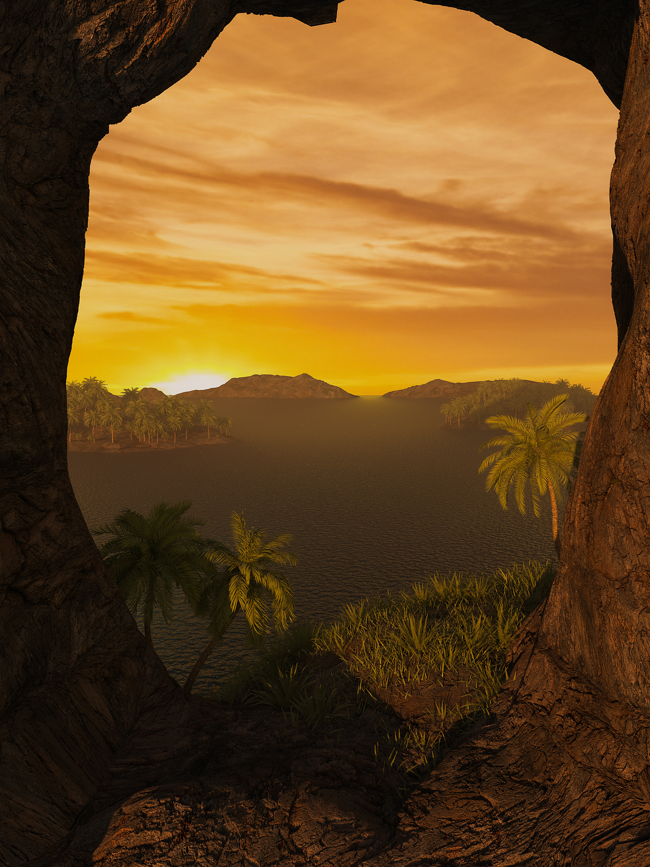 【C4D练习】森林场景