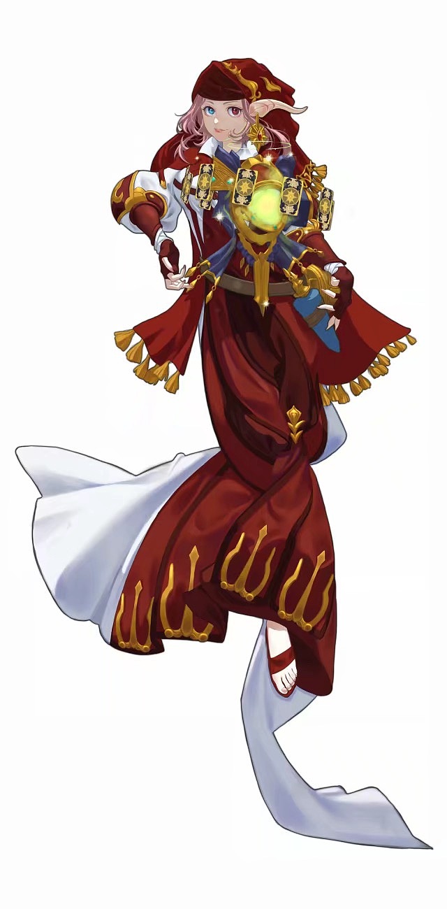 ff14占星术士同人立绘
