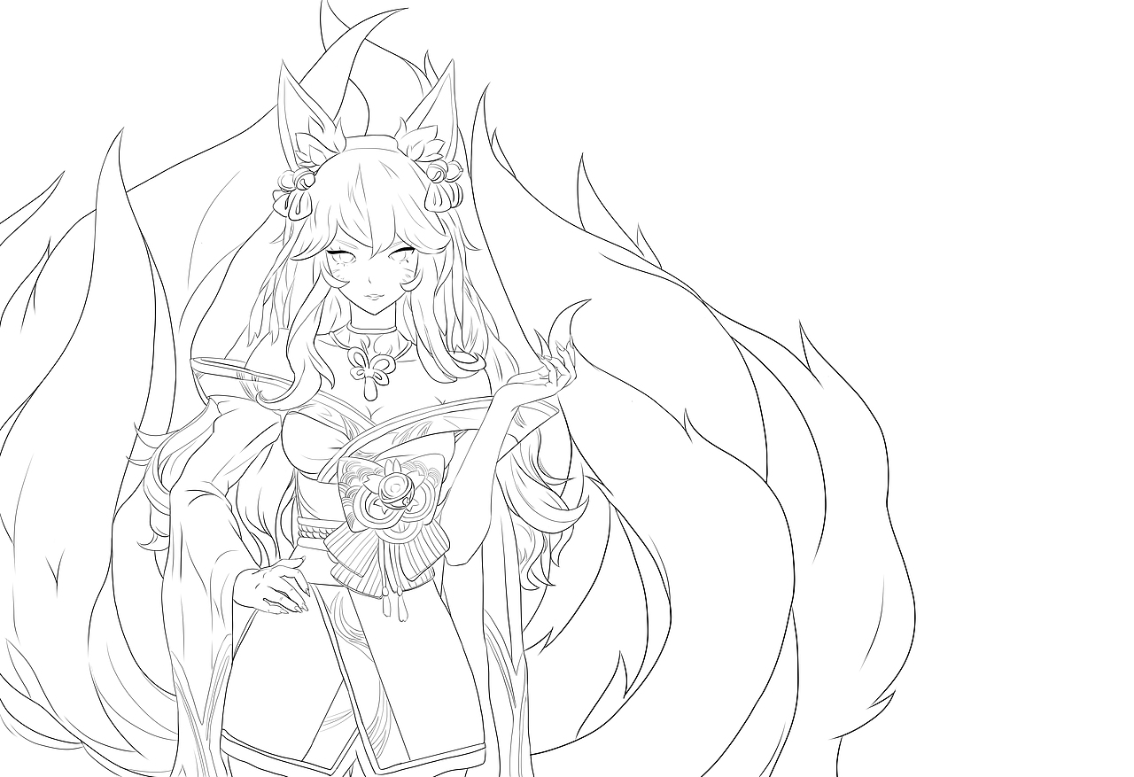 lol英雄角色九尾妖狐阿狸