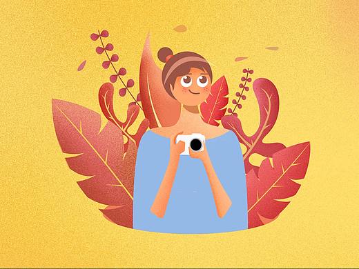 旅行banner 包装板绘