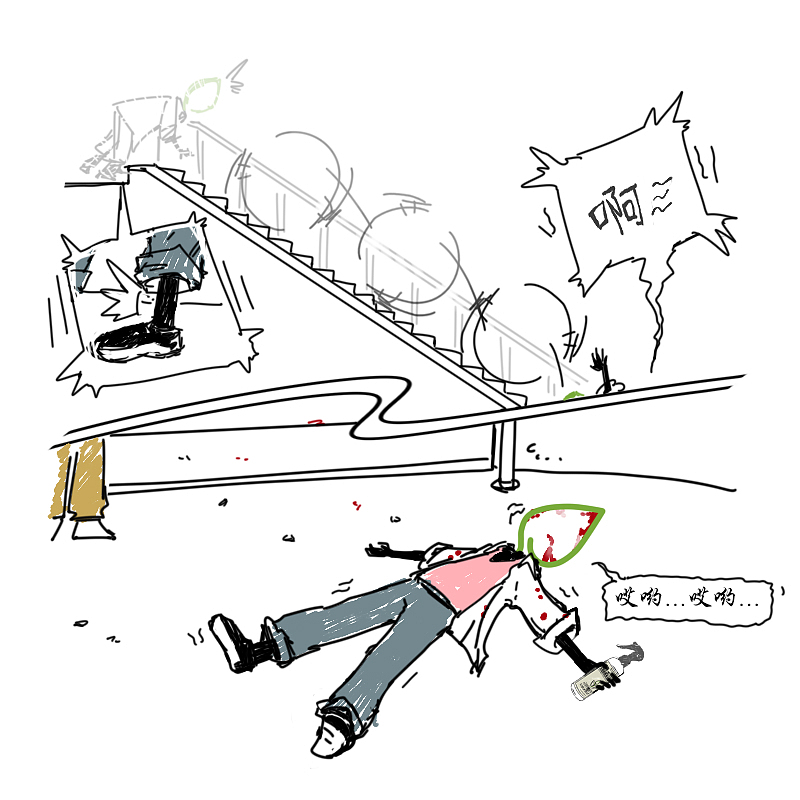 简易漫画-无敌风火轮（图ZOTkyMTI2Mjg=） - 商业插画 - 站酷设计师婕洛原创素材 - 站酷ZCOOL
