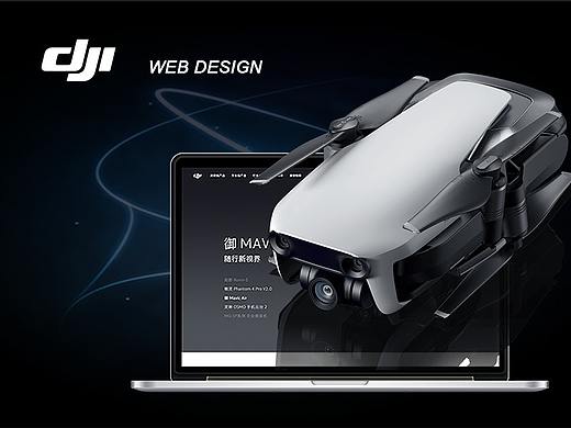 DJI—大疆无人机 电商网页重构