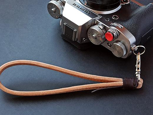 硬轨手工皮具——相机短腕带(挂钩款和圆环款)