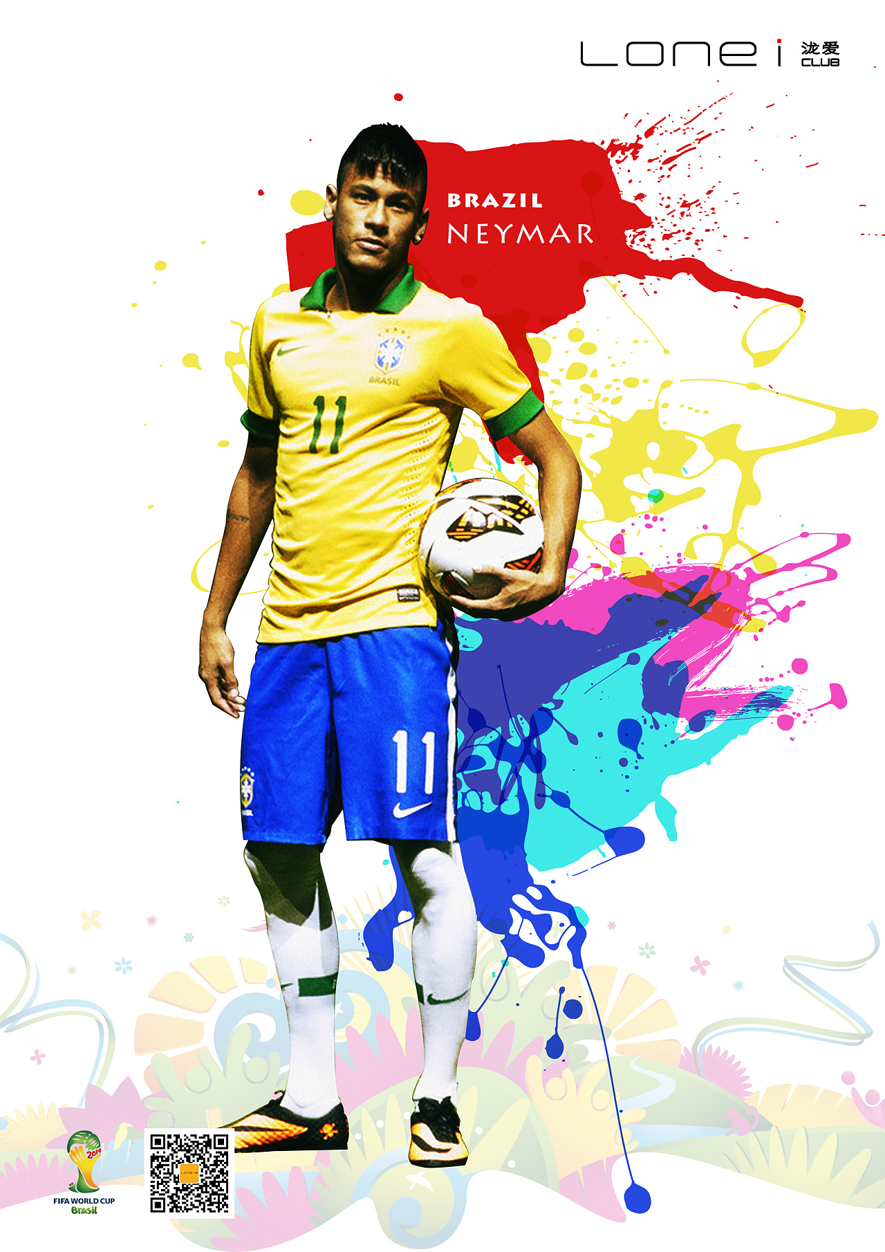 2014巴西世界杯球星海报|平面|海报|想妈的世界 - 原创作品 - 站酷 (ZCOOL)