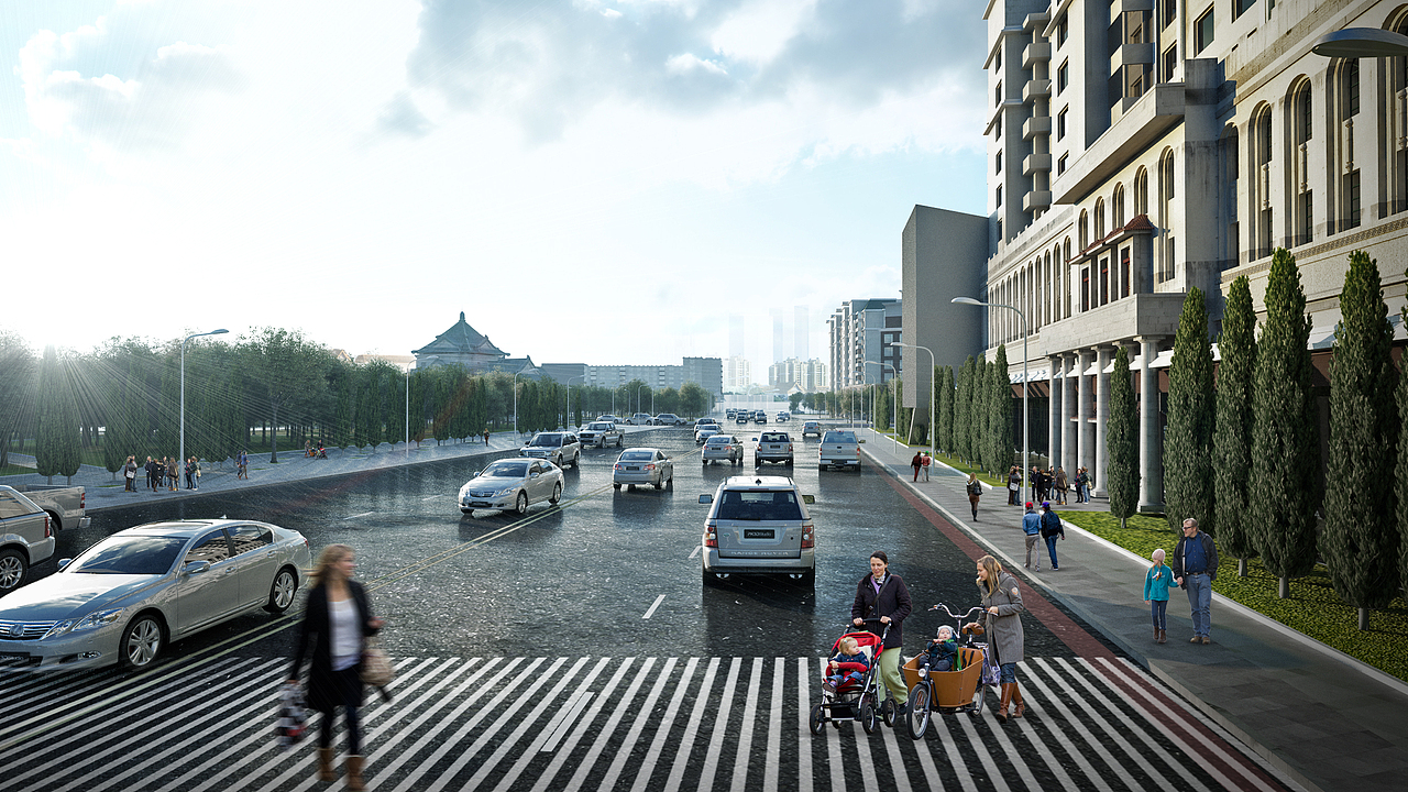 一些室外表现效果图整理（图ZMjQ2NzY2ODg=） - 建筑/空间 - 站酷设计师雒晨成原创素材 - 站酷ZCOOL