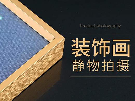 装饰画 拉丝 不锈钢相框静物 水晶 白底图场景图摄影 