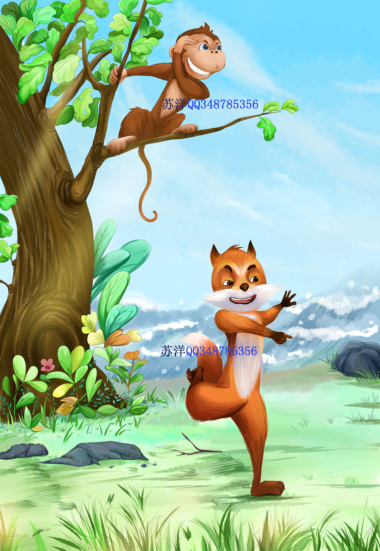 儿童插画（图ZMTUzNjg0ODE2） - 儿童插画 - 站酷设计师独角灵洋原创素材 - 站酷ZCOOL