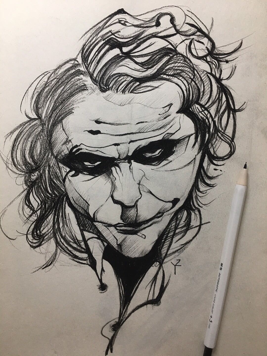 小丑用微笑去看待世界