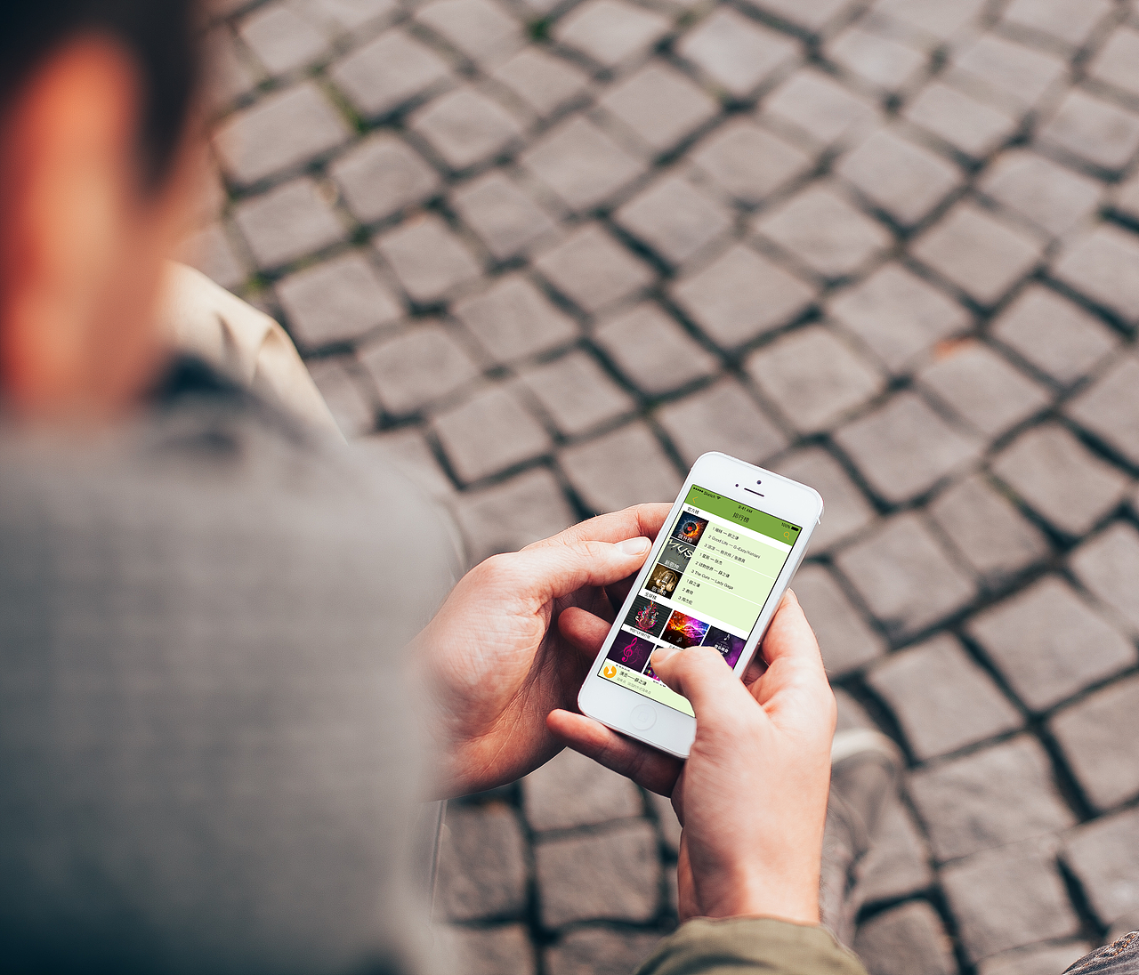 悦享音乐APP（包装效果图）（图ZODM5MDI3ODA=） - APP界面 - 站酷设计师枭情骁调原创素材 - 站酷ZCOOL