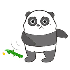 微信表情【熊猫月月胖】