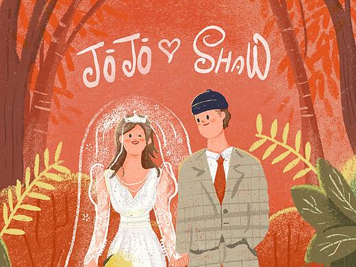 - JOJO & SHAW - 插画Procreate