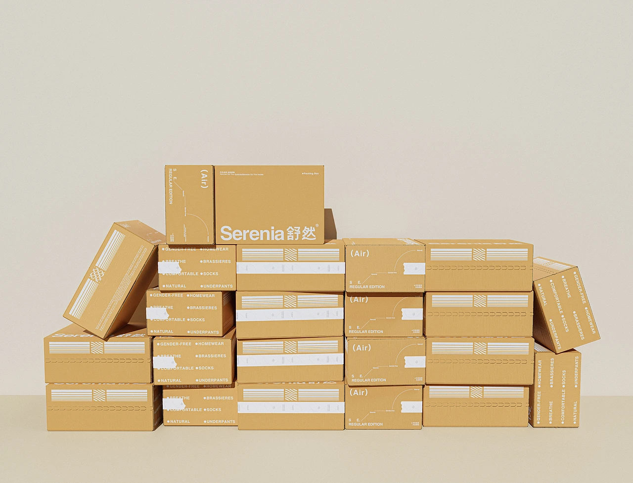 Serenia舒然 | 内衣包装升级 | 为舒适定义标准