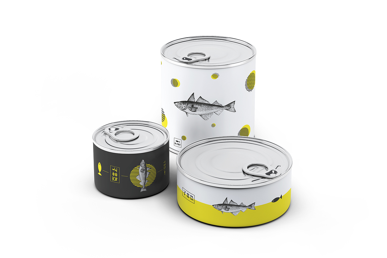 【子非鱼】鱼罐头 品牌塑造及包装设计（图ZOTI5MjgzOTI=） - 品牌 - 站酷设计师大王植树原创素材 - 站酷ZCOOL